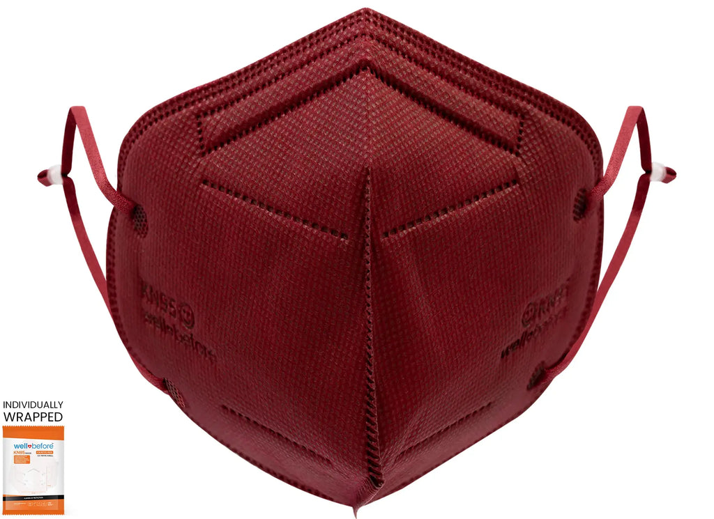 WellBefore Kids KN95 Face Masks with Adjustable Ear Loops & Multi-Layer Protection