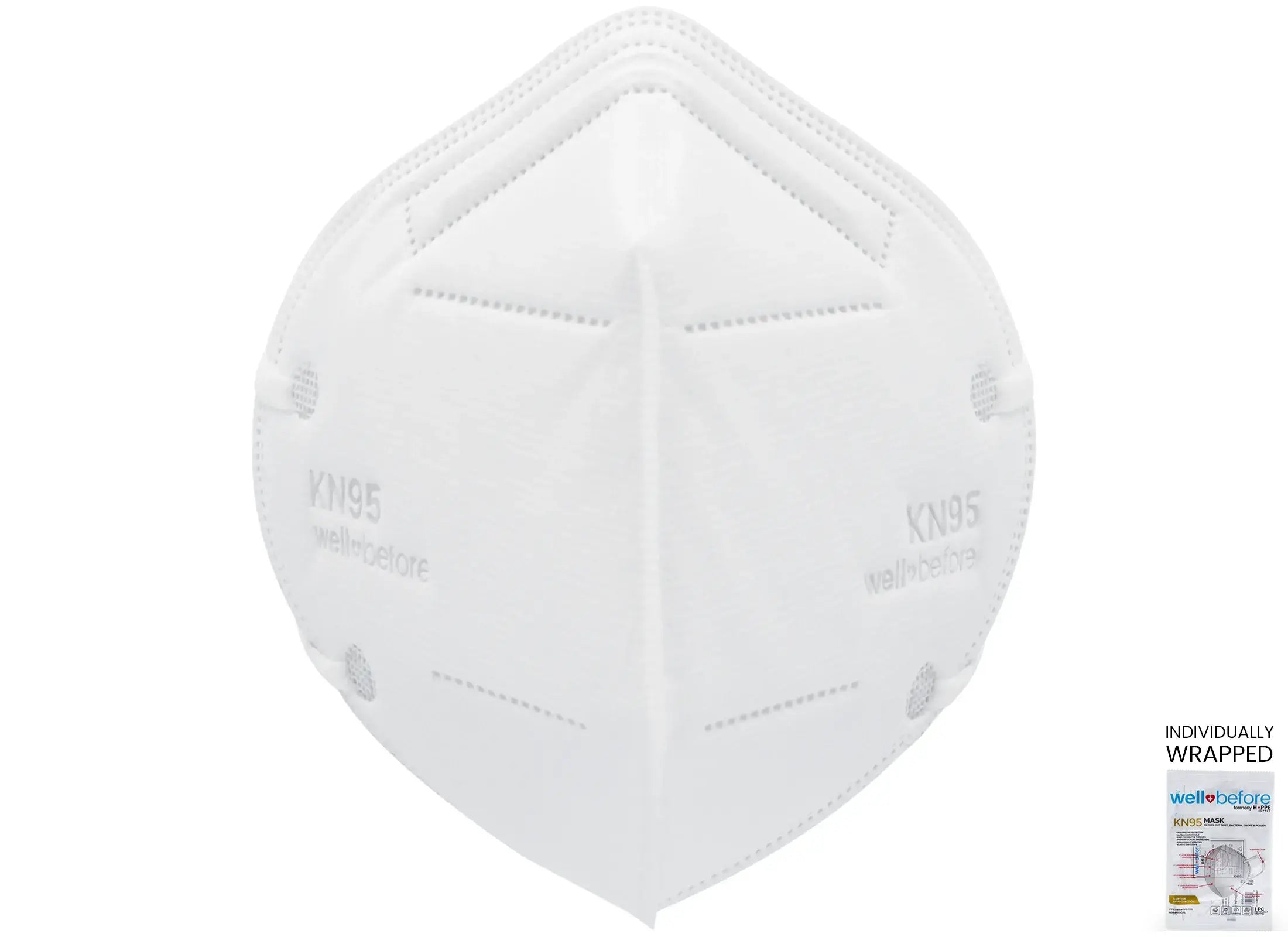 Premium 5-Layer KN95 Face Mask with Adjustable Loops for Enhanced Protection