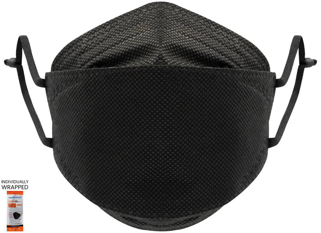 Kids 3D KN95 KF94 Style Face Mask with Adjustable Ear Loops for Petite Faces