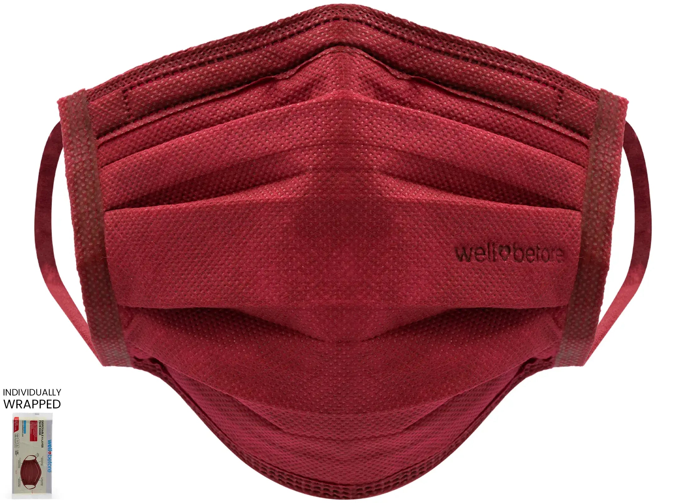 Premium 4-Layer Disposable Face Masks for Enhanced Protection and Comfort