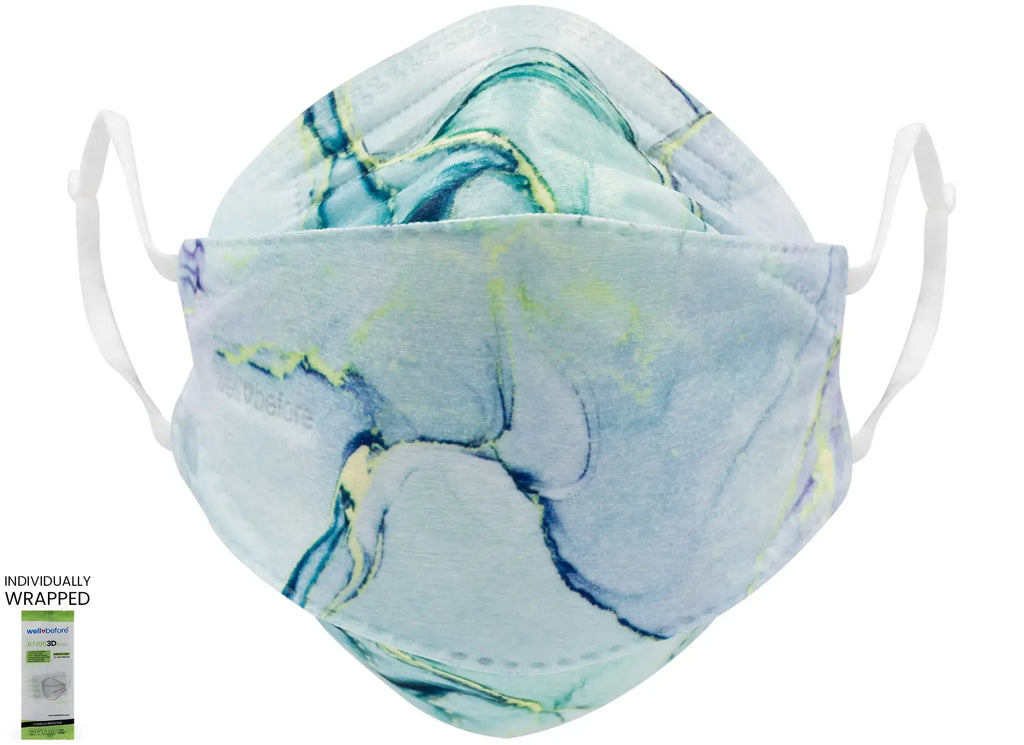 Kids 3D KN95 KF94 Style Face Mask with Adjustable Ear Loops for Petite Faces