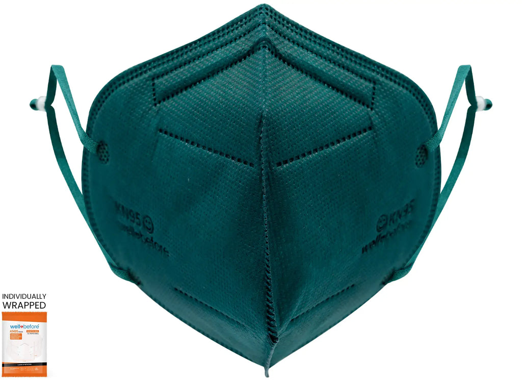 WellBefore Kids KN95 Face Masks with Adjustable Ear Loops & Multi-Layer Protection