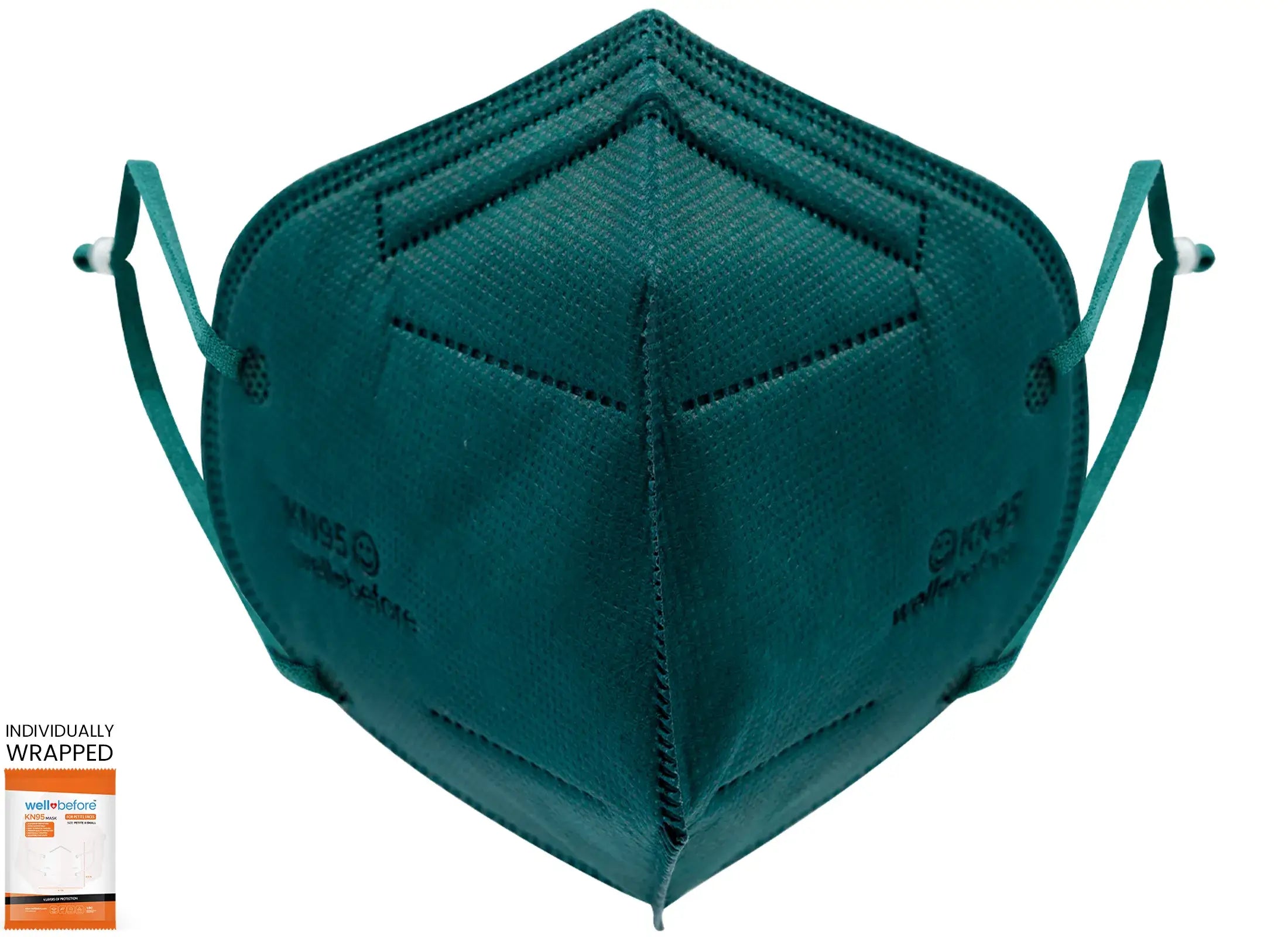 WellBefore Kids KN95 Face Masks with Adjustable Ear Loops & Multi-Layer Protection