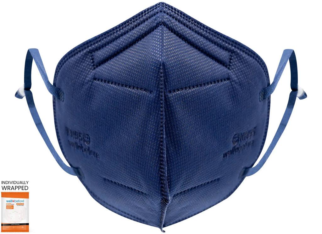 WellBefore Kids KN95 Face Masks with Adjustable Ear Loops & Multi-Layer Protection