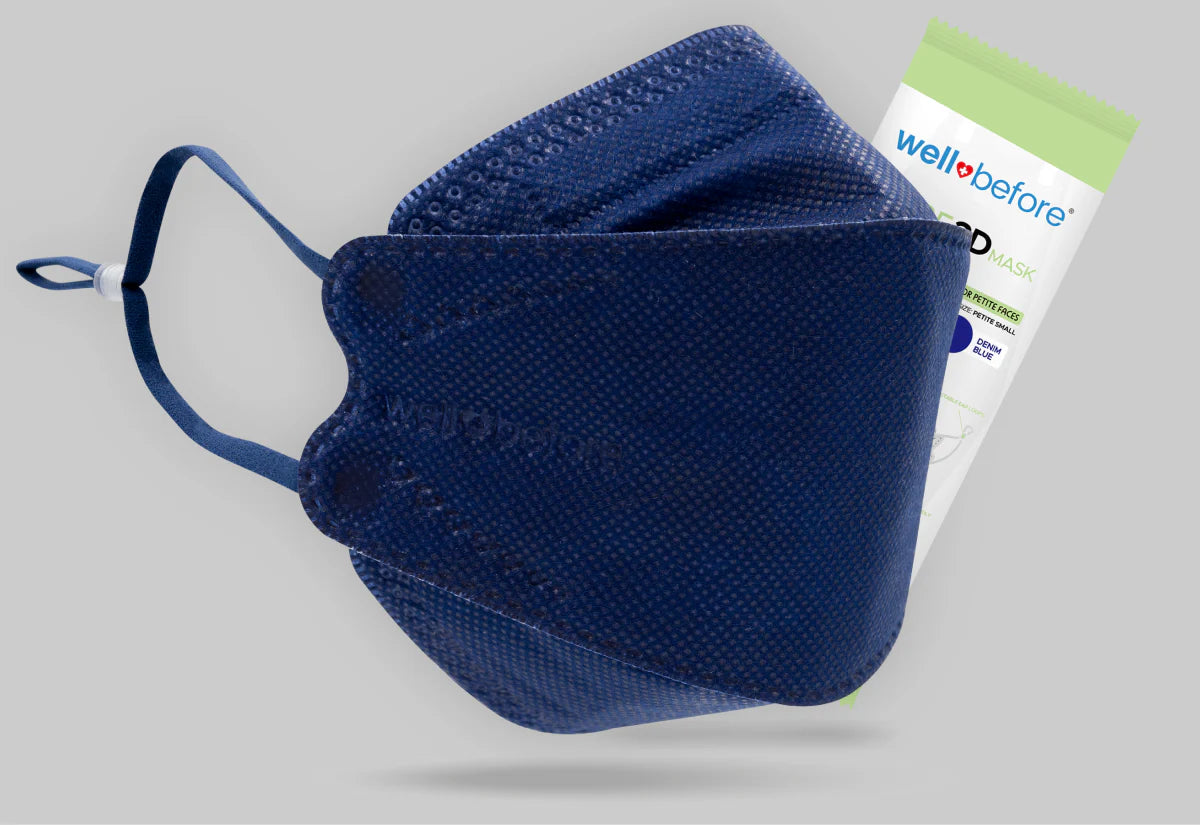 Premium Kids KN95 3D Face Masks with Adjustable Ear Loops, Individually Wrapped