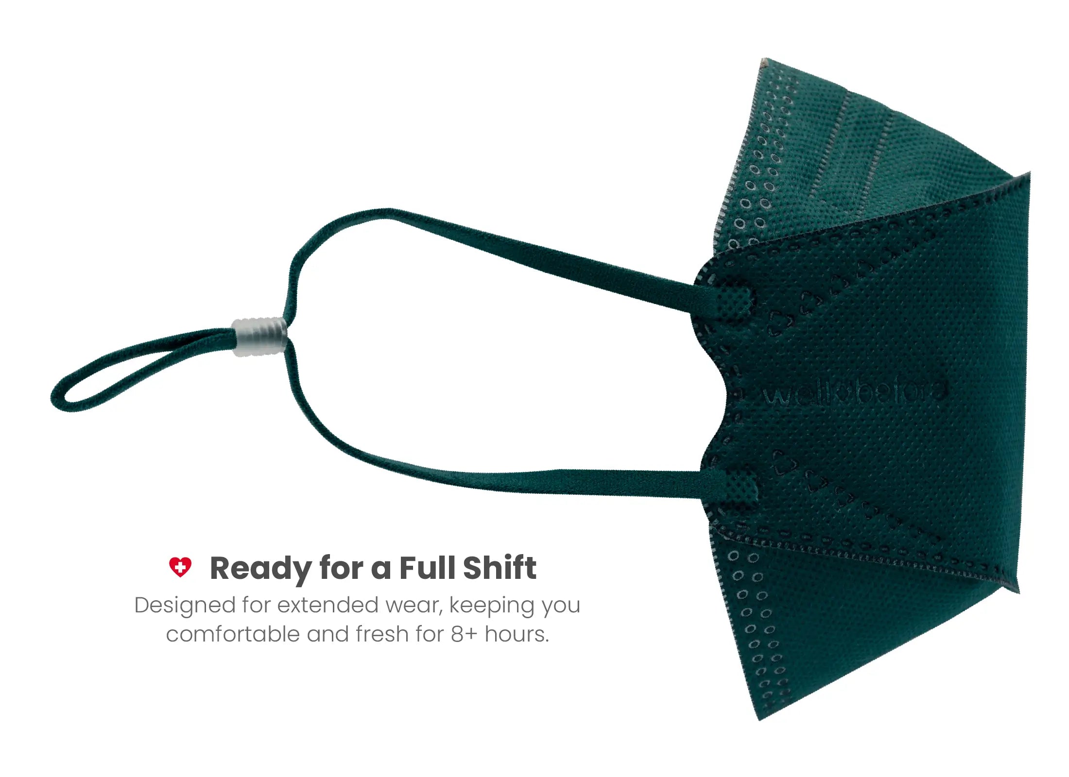 Premium 3D KN95 KF94 Style Face Mask with Adjustable Ear Loops for Enhanced Comfort