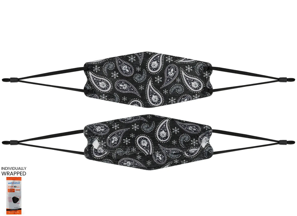 Kids 3D KN95 KF94 Style Face Mask with Adjustable Ear Loops for Petite Faces