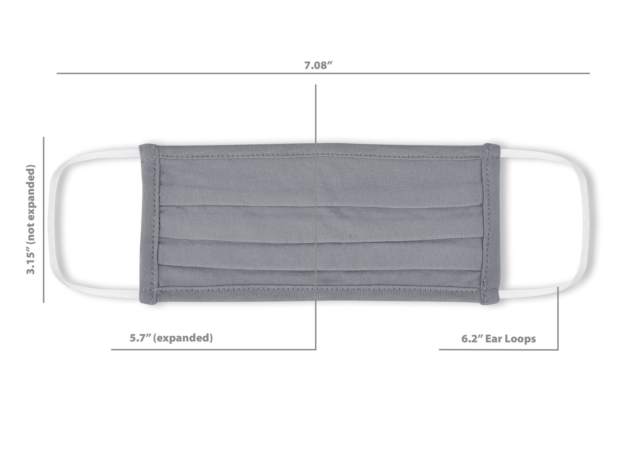 Truline Everyday Reusable Cotton Face Mask: Anti-Microbial, Washable, Comfortable, Eco-Friendly