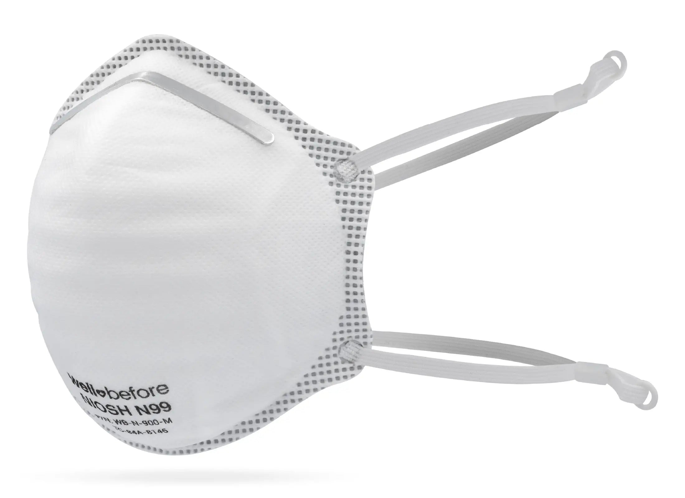 WellBefore N99 NIOSH Approved Respirator Mask: Superior 99% Filtration and Adjustable Comfort