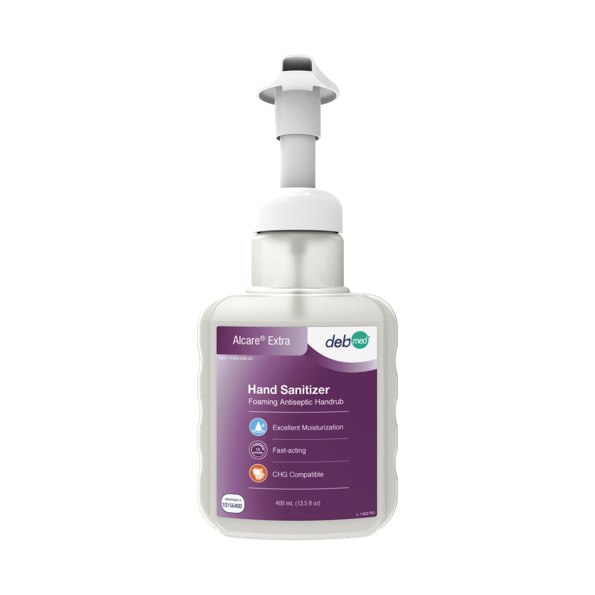 Alcare Extra Hand Sanitizer: Fast-Acting, Moisturizing, Fragrance-Free, Residue-Free Formula