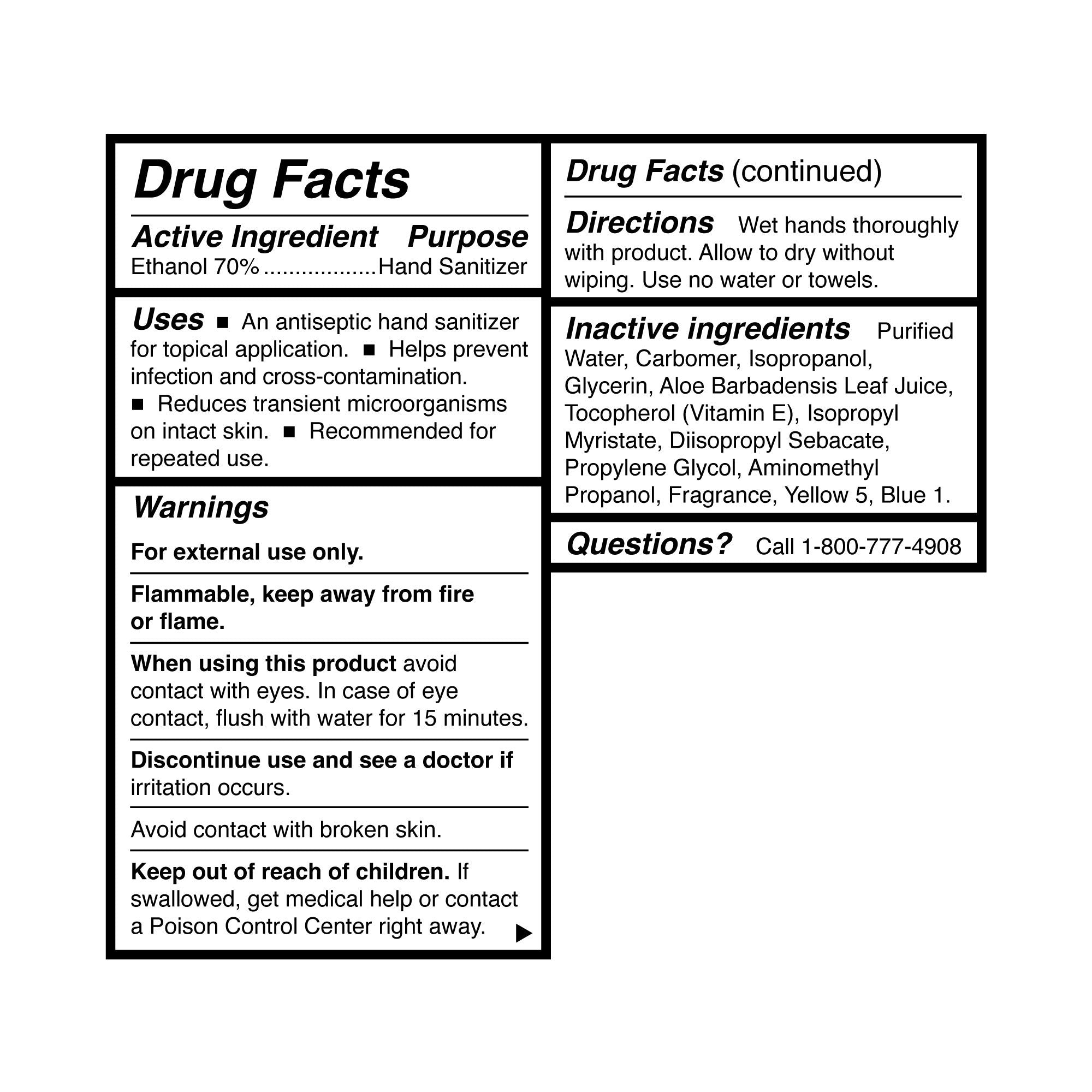 McKesson Premium Aloe Hand Sanitizer: 70% Alcohol, Moisturizing Gel, Pump Bottle