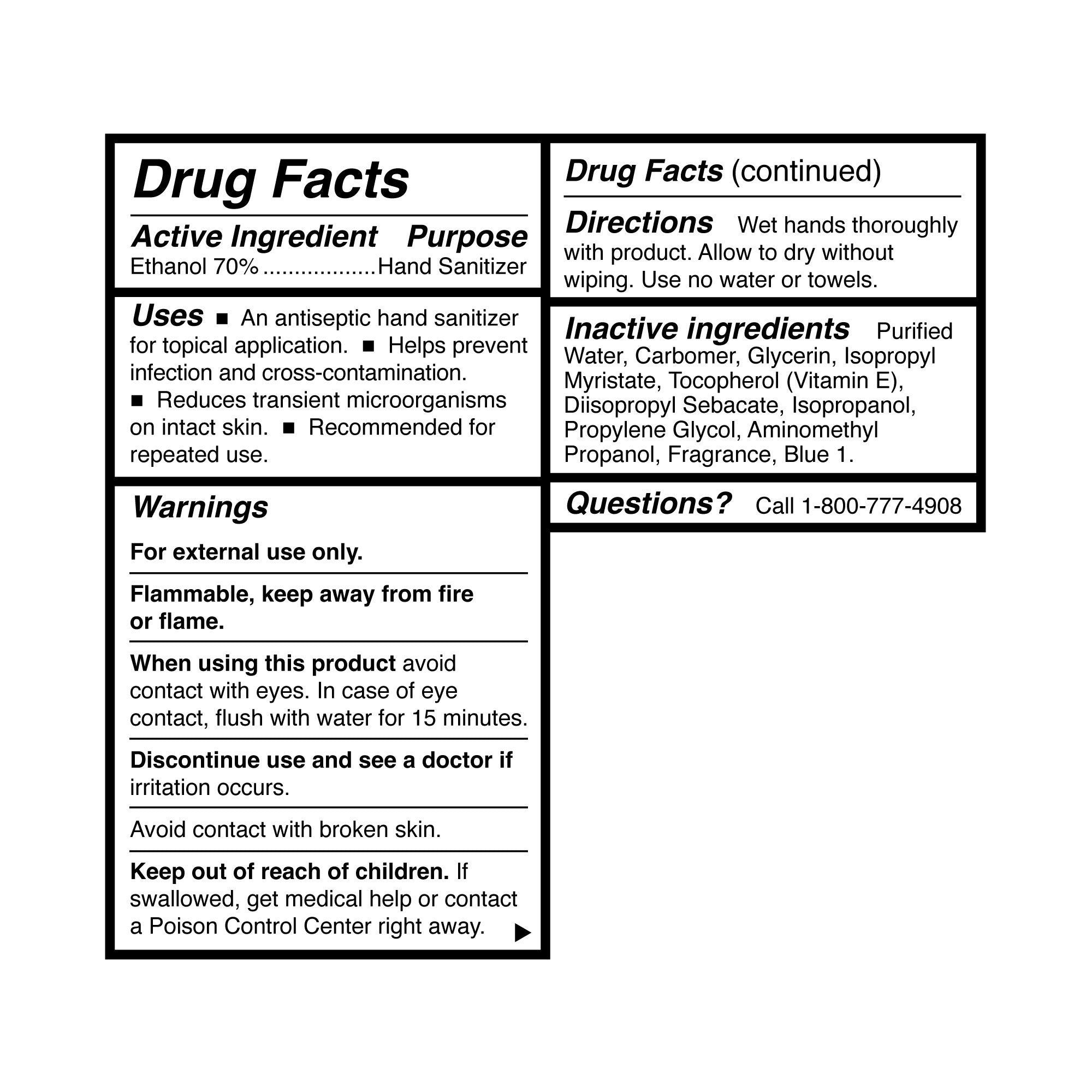 McKesson Premium 70% Ethyl Alcohol Hand Sanitizer Gel: Germ-Killing, Vitamin E & Moisturizing