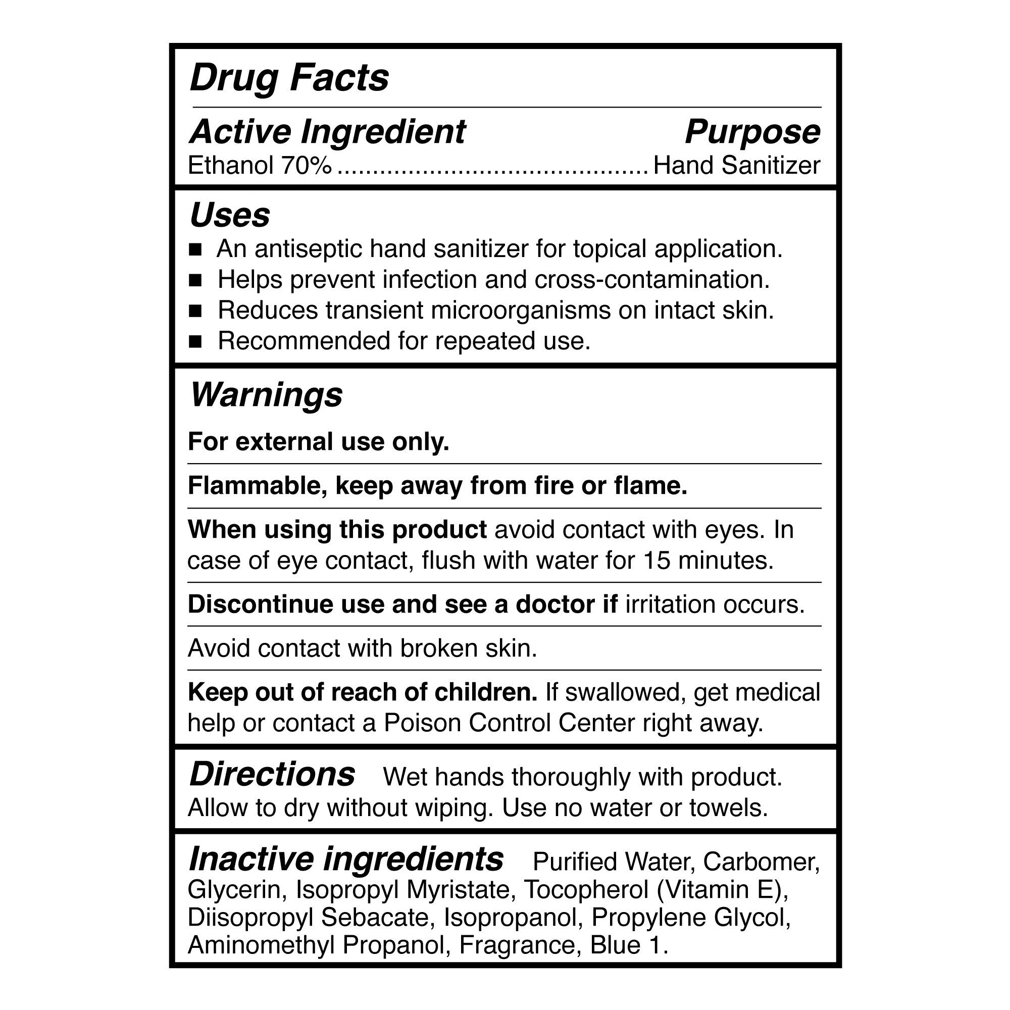 McKesson Premium 70% Ethyl Alcohol Hand Sanitizer Gel: Germ-Killing, Vitamin E & Moisturizing