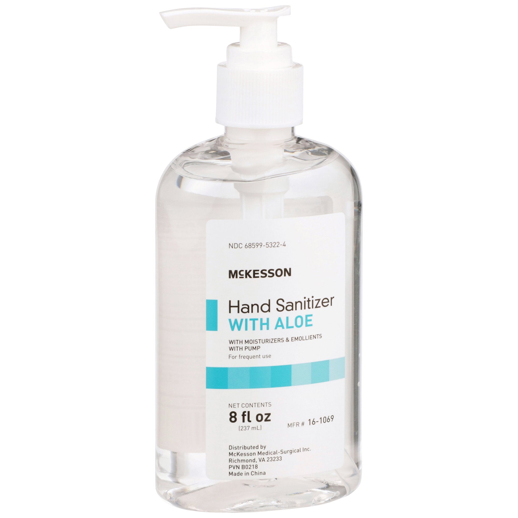 McKesson Advanced Hand Sanitizer with Aloe, Vitamin E, 62% Ethyl Alcohol